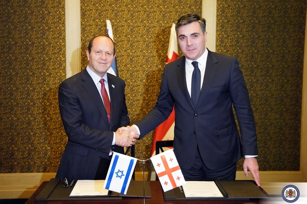 საქართველოს საგარეო საქმეთა მინისტრი, ილია დარჩიაშვილი  ოფიციალური ვიზიტით ისრაელის სახელმწიფოს  ეწვია