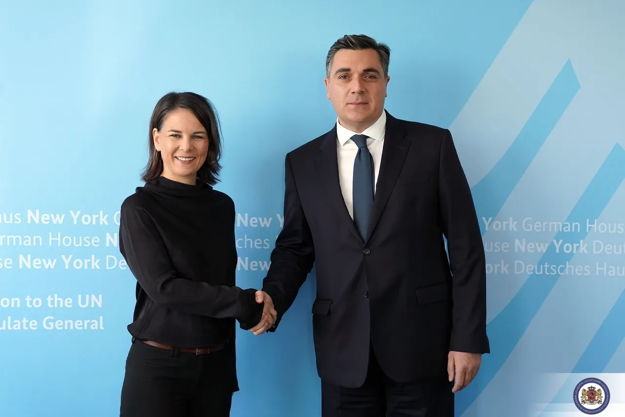 Ilia Darchiashvili has met with Annalena Baerbock